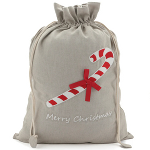 Nana Huchy Personalised Christmas Santa Sack - Candy Cane