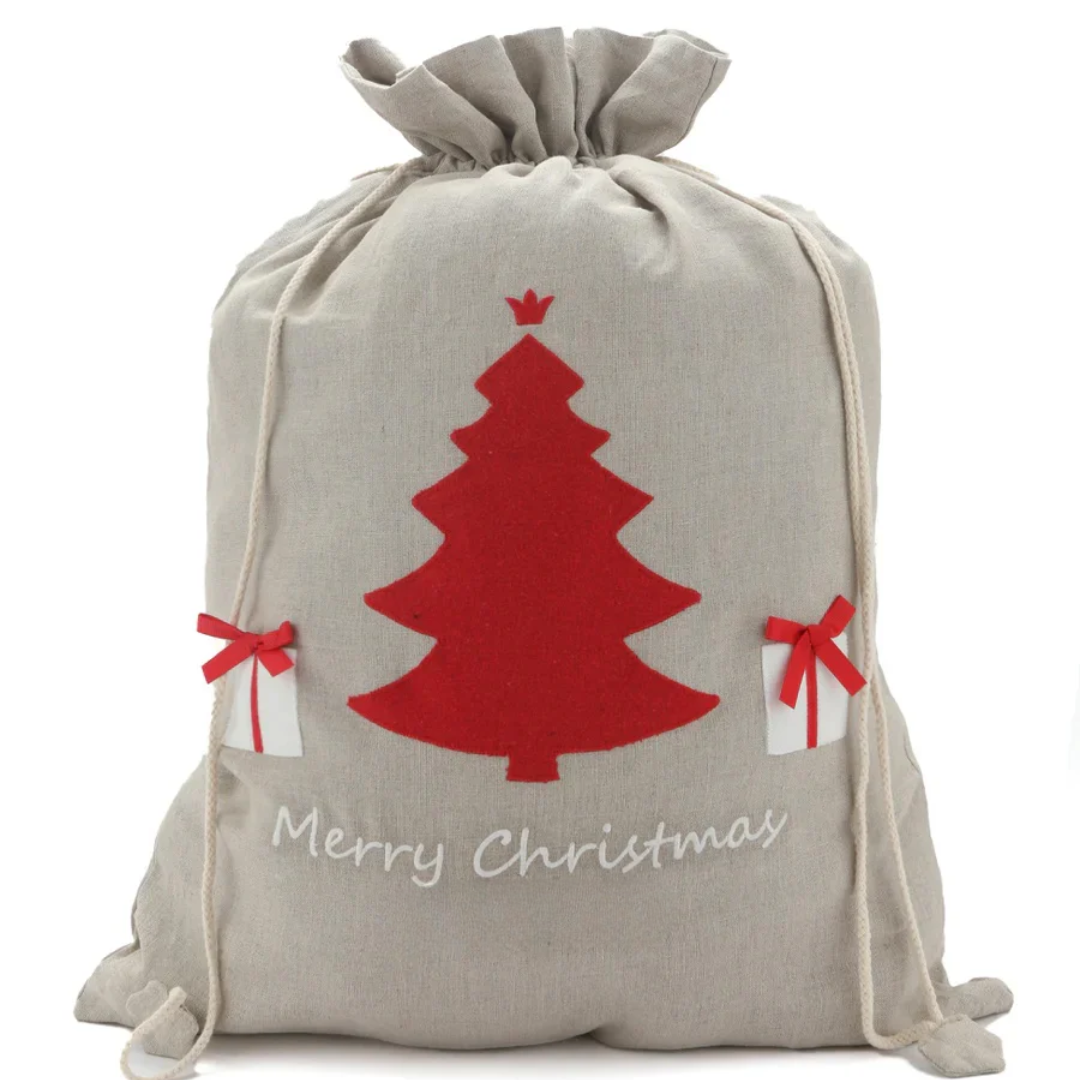 Nana Huchy Personalised Christmas Santa Sack - Tree