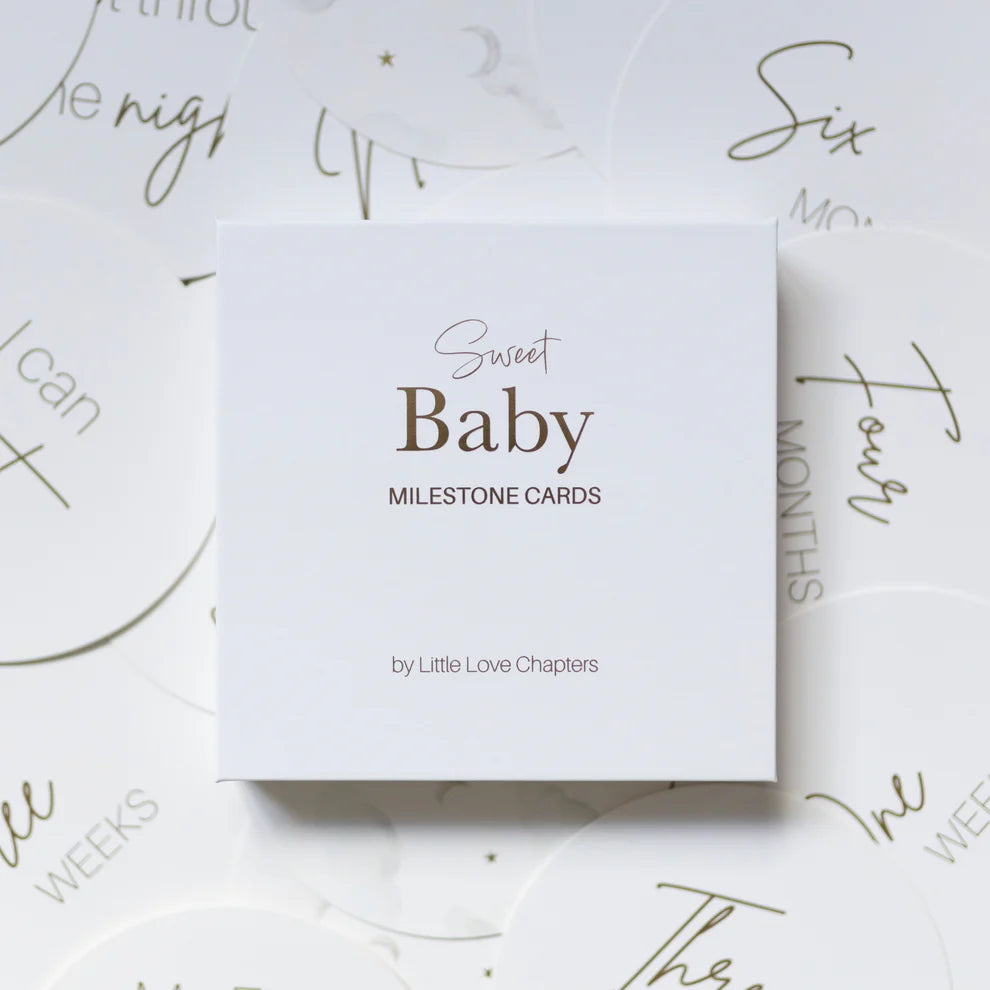 LITTLE LOVE CHAPTERS SWEET BABY MILESTONE CARDS
