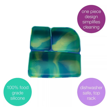 B BOX | SILICONE BENTO BUDDY LUNCH | ELECTRIC JUNGLE