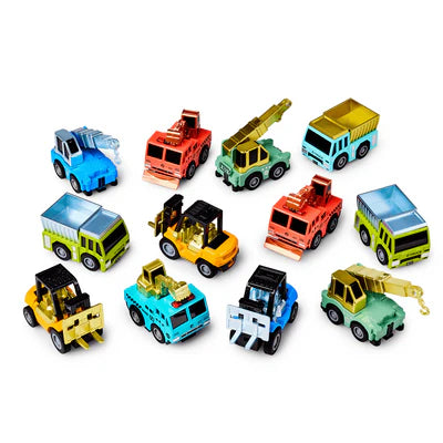 VERNEY DIECAST PULL BACK VEHICLES | CONSTRUCTION