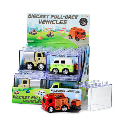 VERNEY DIECAST PULL BACK VEHICLES | CITY SERIES