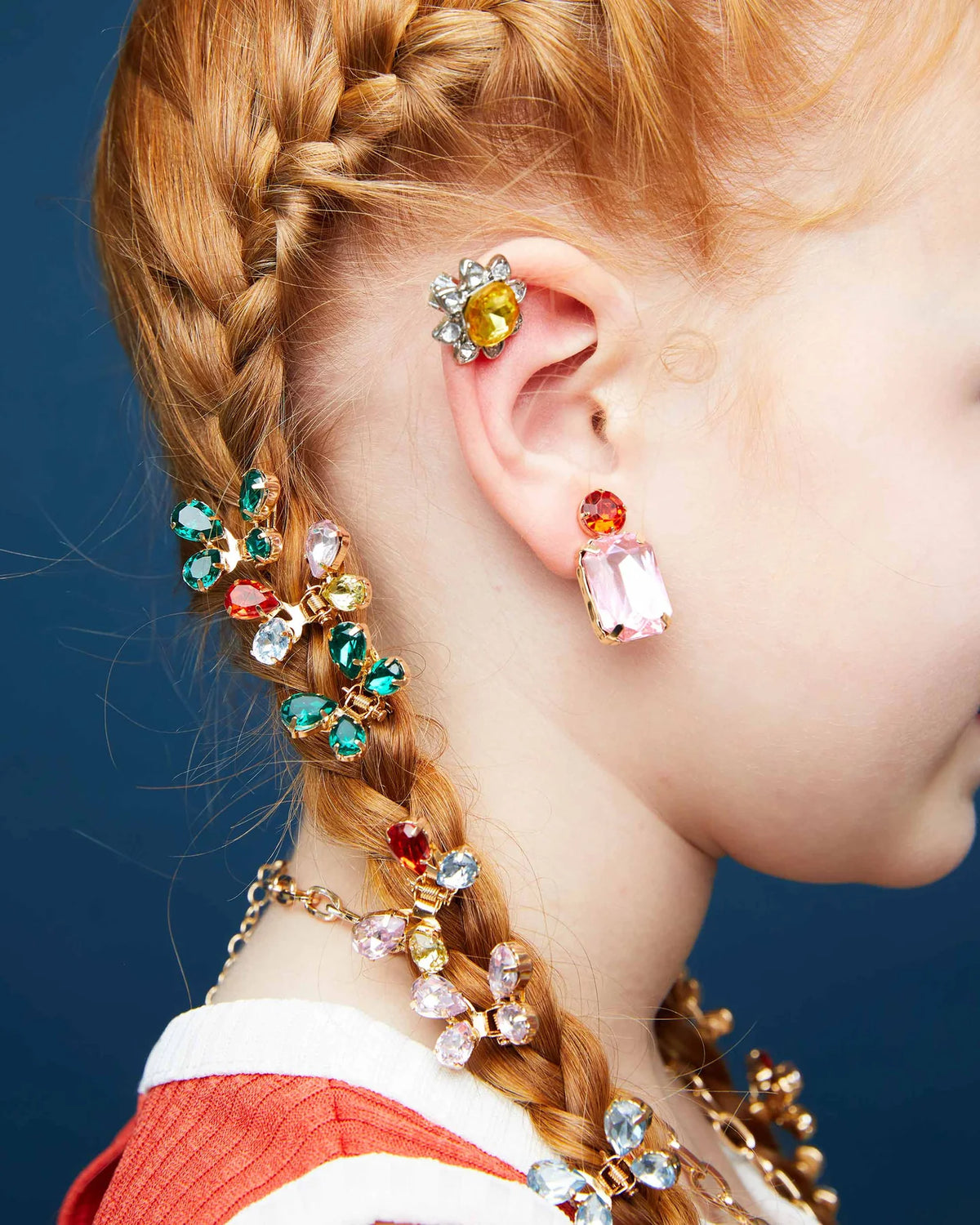 SUPER SMALLS | CLIP ON EARRING SET | DINNER AND A MOVIE
