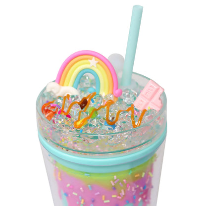 Pink Poppy Drinking Cup - Candy