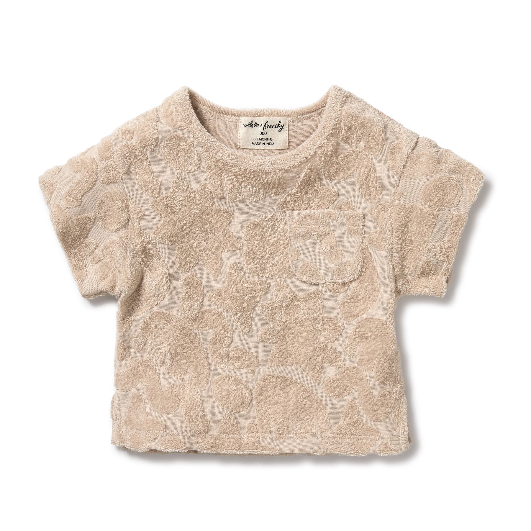 Wilson + Frenchy Organic Terry T-Shirt - Pattern Play