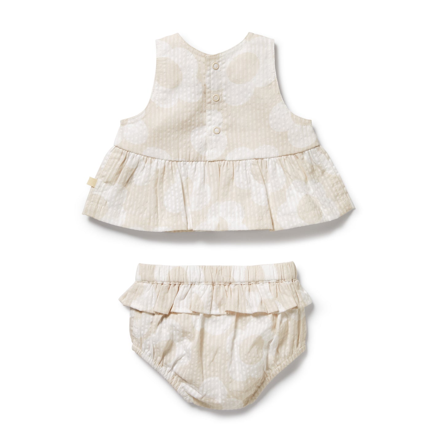 WILSON AND FRENCHY ORGANIC RUFFLE SET | DAISY BLOOM