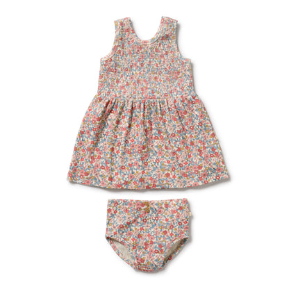 WILSON AND FRENCHY ORGANIC DRESS SET | SUMMER BLOOM
