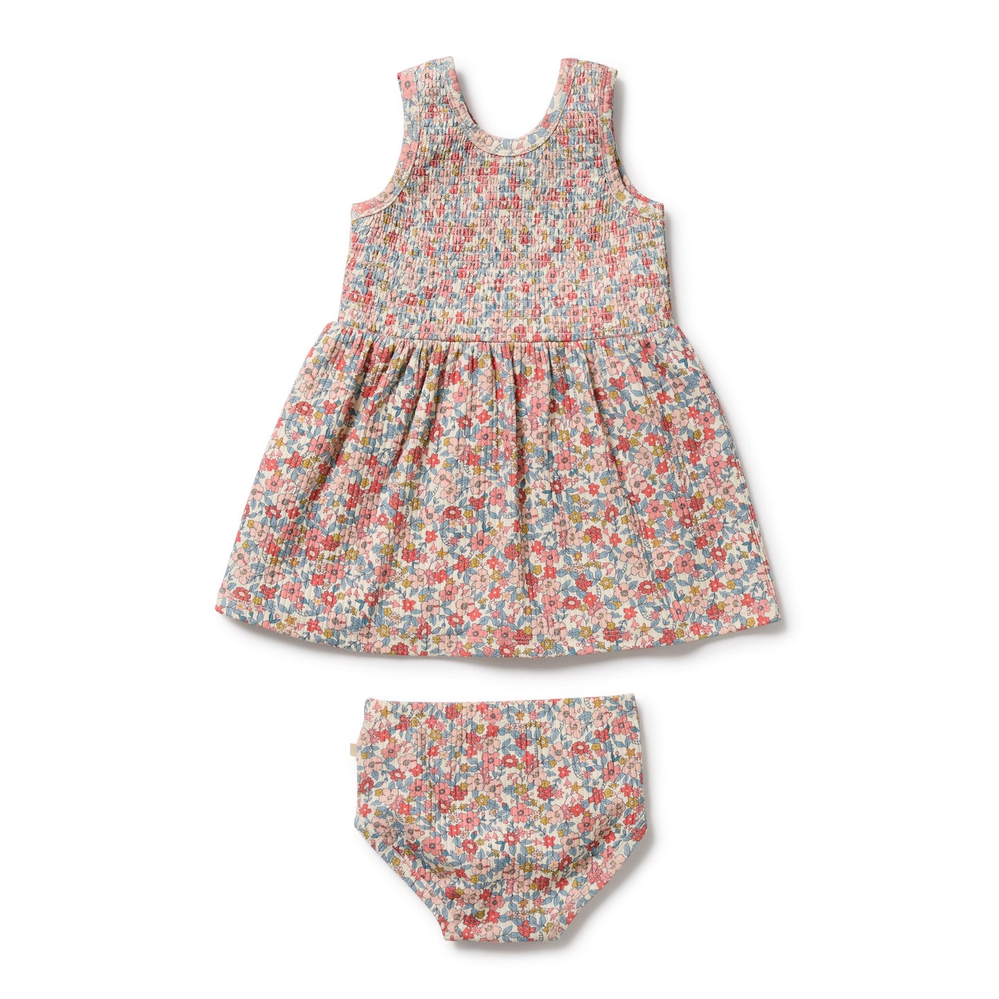 WILSON AND FRENCHY ORGANIC DRESS SET | SUMMER BLOOM