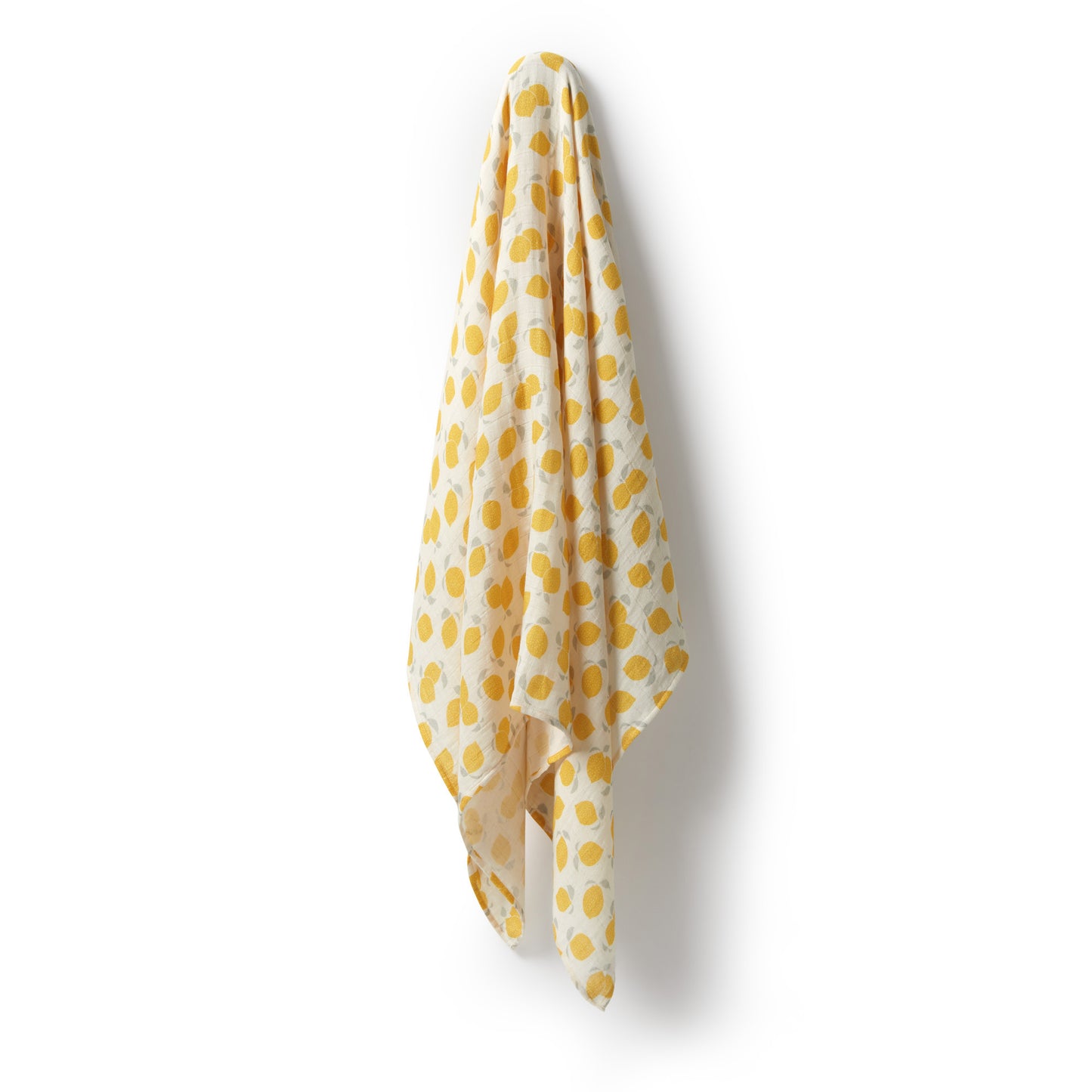 WILSON AND FRENCHY ORGANIC COTTON MUSLIN WRAP | LEMON DROP