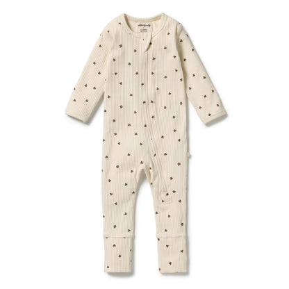 WILSON AND FRENCHY | ORGANIC ZIPSUIT | MY LUCKY CHARM