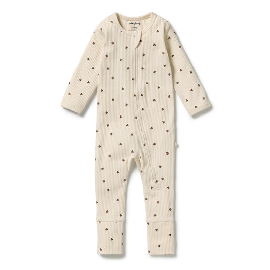 WILSON AND FRENCHY | ORGANIC ZIPSUIT | MY LUCKY CHARM