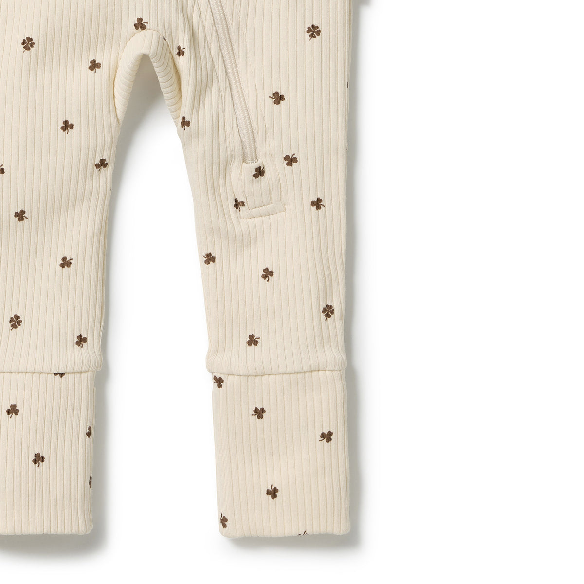 WILSON AND FRENCHY | ORGANIC ZIPSUIT | MY LUCKY CHARM
