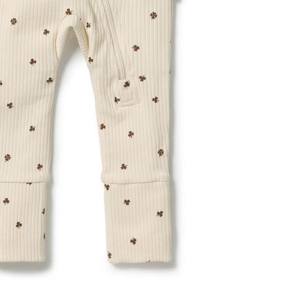 WILSON AND FRENCHY | ORGANIC ZIPSUIT | MY LUCKY CHARM