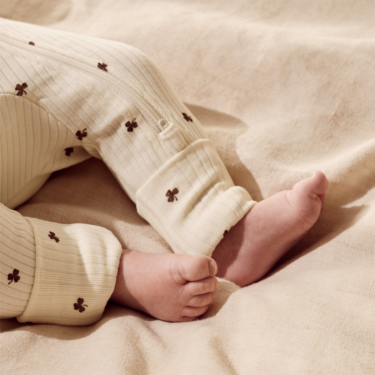 WILSON AND FRENCHY | ORGANIC ZIPSUIT | MY LUCKY CHARM
