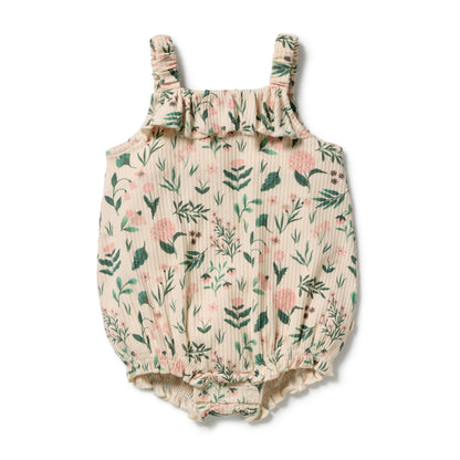WILSON AND FRENCHY | ORGANIC PLAYSUIT | SWEET BLOOM