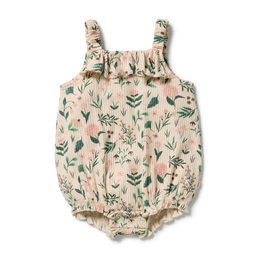 WILSON AND FRENCHY | ORGANIC PLAYSUIT | SWEET BLOOM