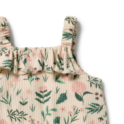 WILSON AND FRENCHY | ORGANIC PLAYSUIT | SWEET BLOOM