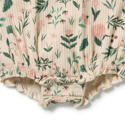 WILSON AND FRENCHY | ORGANIC PLAYSUIT | SWEET BLOOM