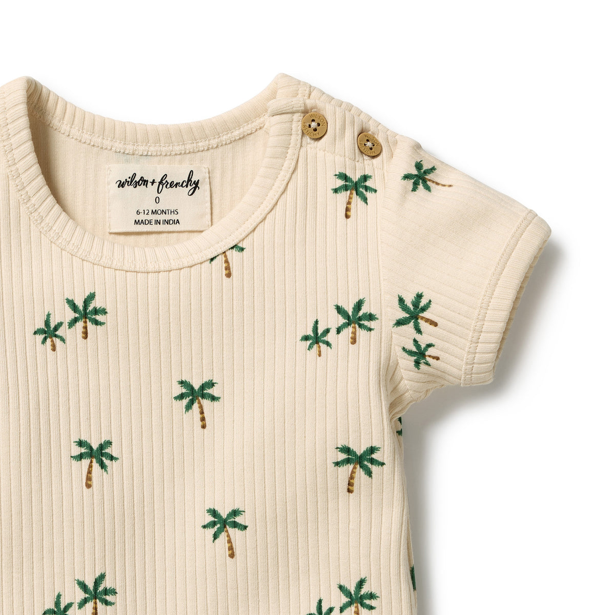 WILSON AND FRENCHY | ORGANIC BODYSUIT | TINY PALM