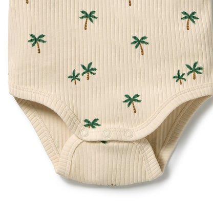 WILSON AND FRENCHY | ORGANIC BODYSUIT | TINY PALM