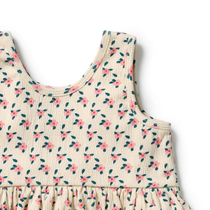 WILSON AND FRENCHY| ORGANIC CRINKLE RUFFLE SET | LITTLE BLOSSOM