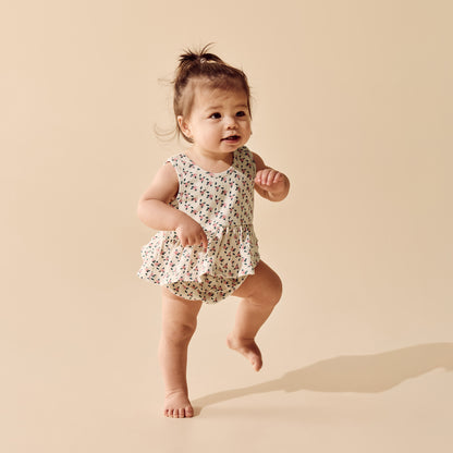 WILSON AND FRENCHY| ORGANIC CRINKLE RUFFLE SET | LITTLE BLOSSOM