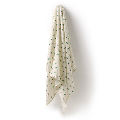 WILSON AND FRENCHY | ORGANIC MUSLIN WRAP | TINY PALMS