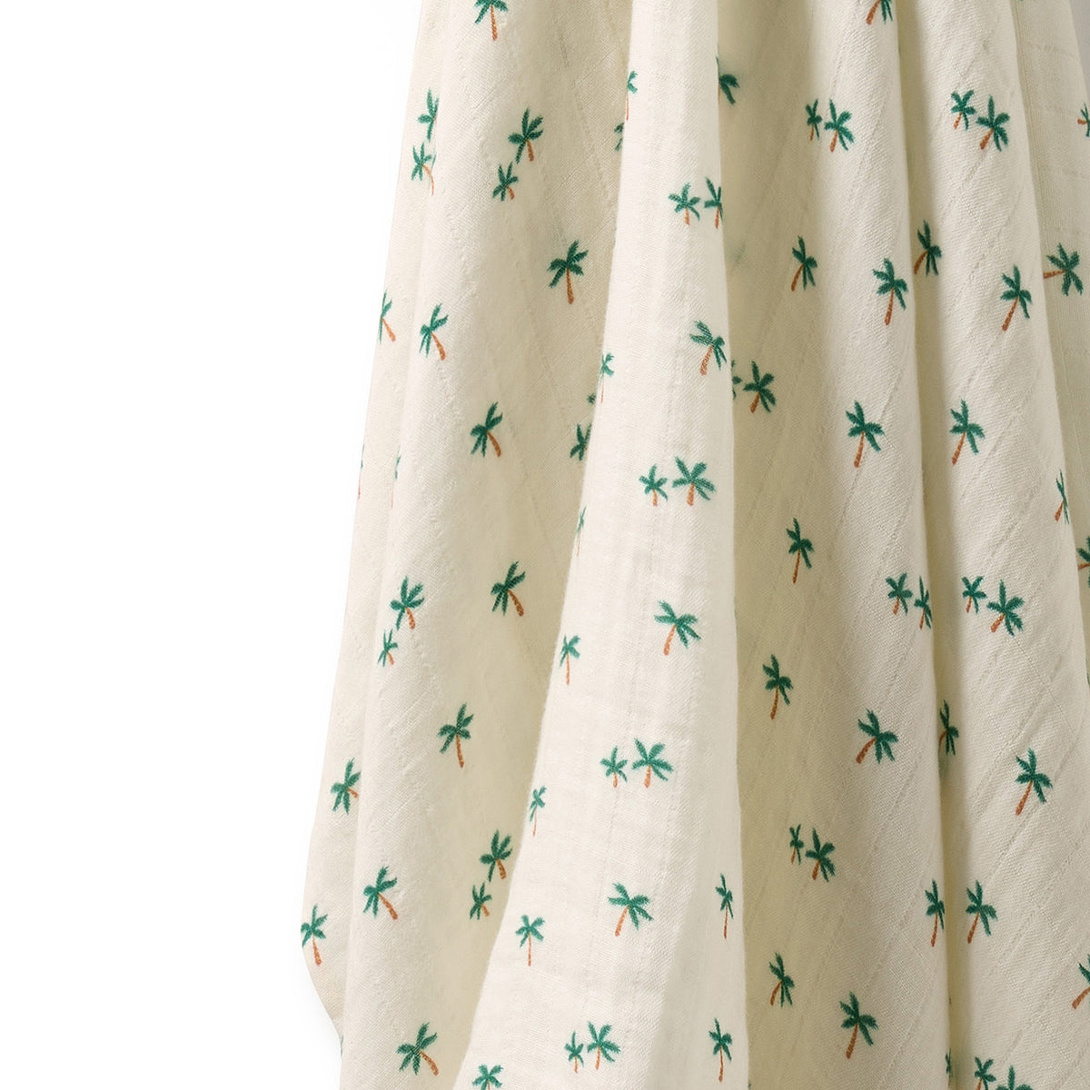 WILSON AND FRENCHY | ORGANIC MUSLIN WRAP | TINY PALMS
