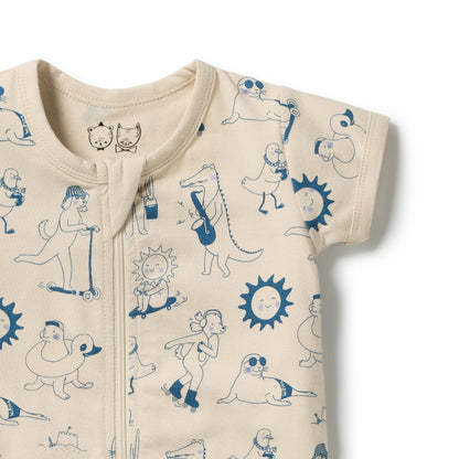 WILSON AND FRENCHY| ORGANIC BOYLEG ZIPSUIT | TOUT EST MAGIQUE