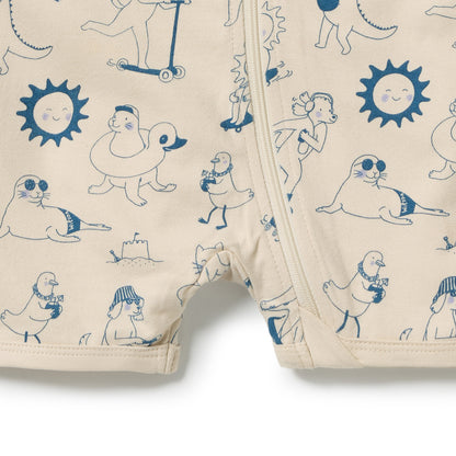 WILSON AND FRENCHY| ORGANIC BOYLEG ZIPSUIT | TOUT EST MAGIQUE