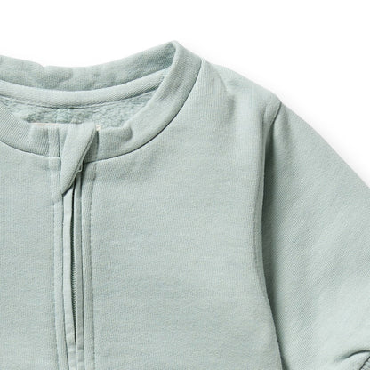 Wilson and Frenchy Organic Terry Growsuit - Sage