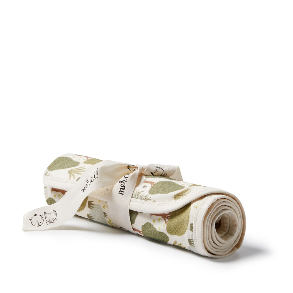 Wilson and Frenchy Organic Bunny Rug - Little Trees