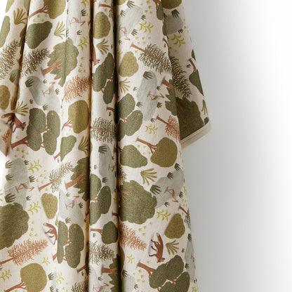 Wilson and Frenchy Organic Bunny Rug - Little Trees