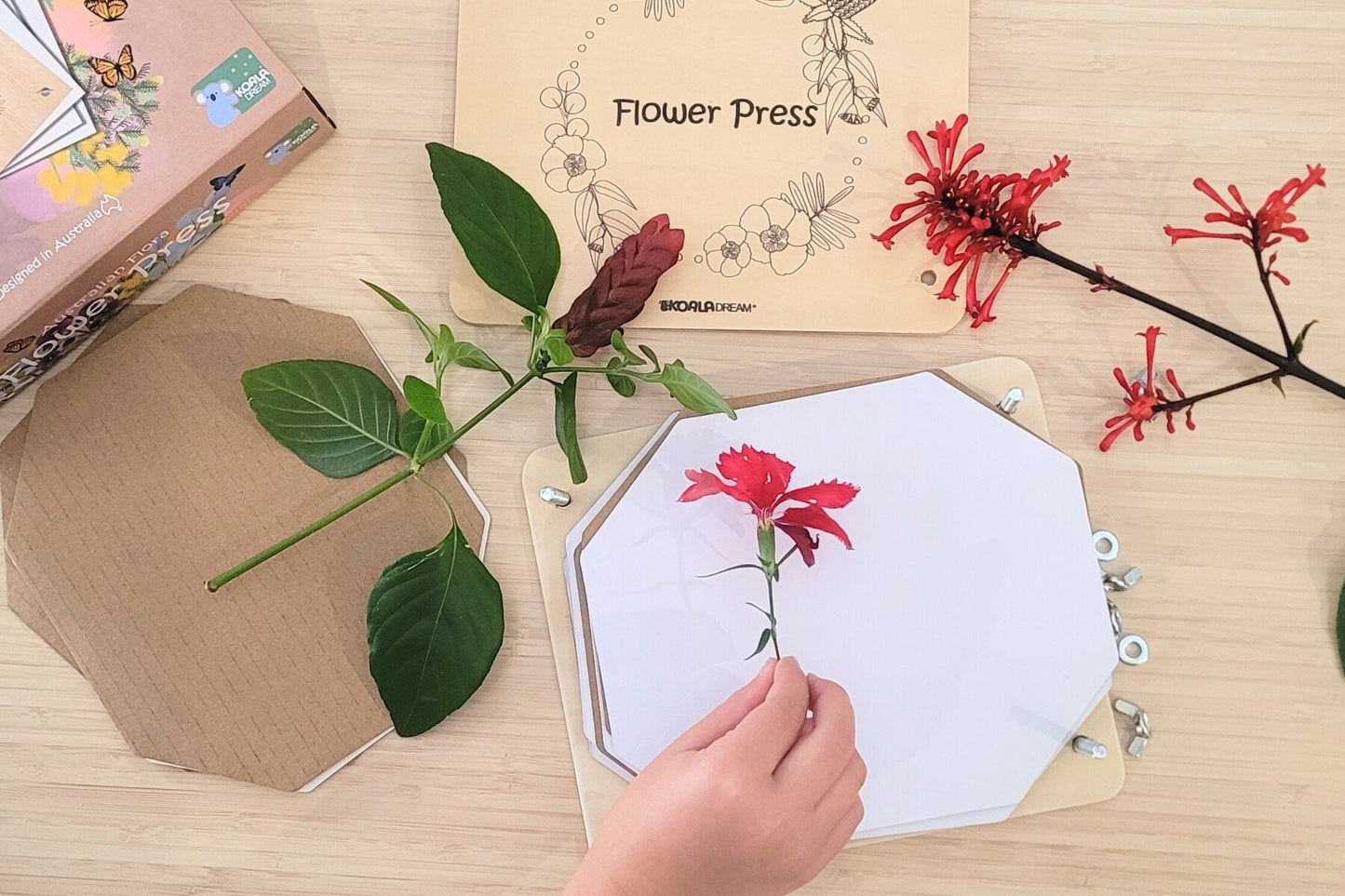 FLOWER PRESS CRAFT KIT | AUSTRALIAN FLORA