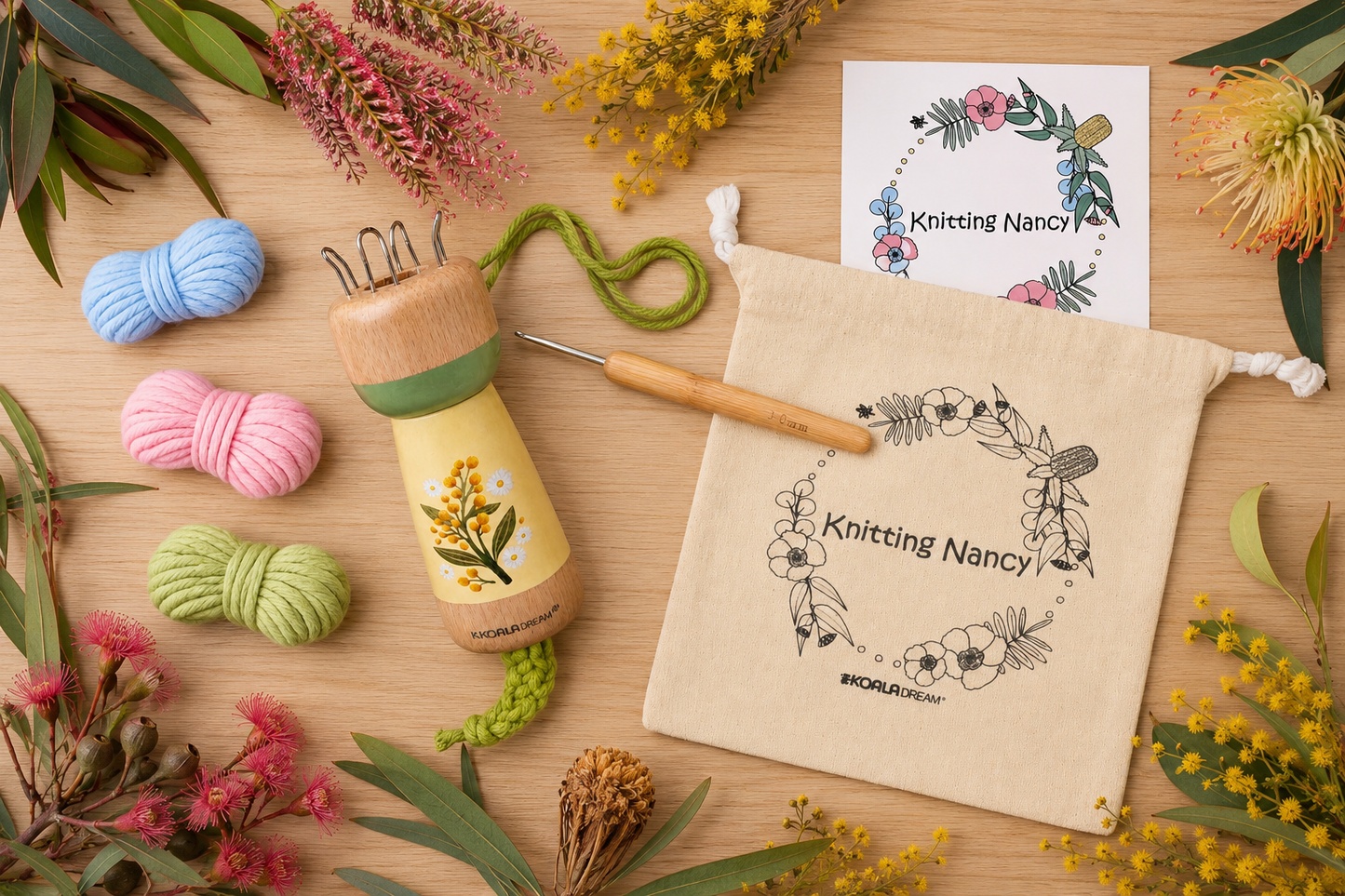 KNITTING NANCY | AUSTRALIAN FLORA