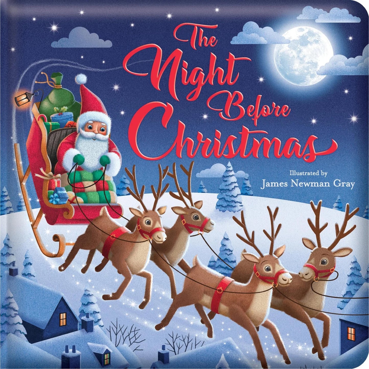 KIDS BOARD BOOK | THE NIGHT BEFORE CHRISTMAS