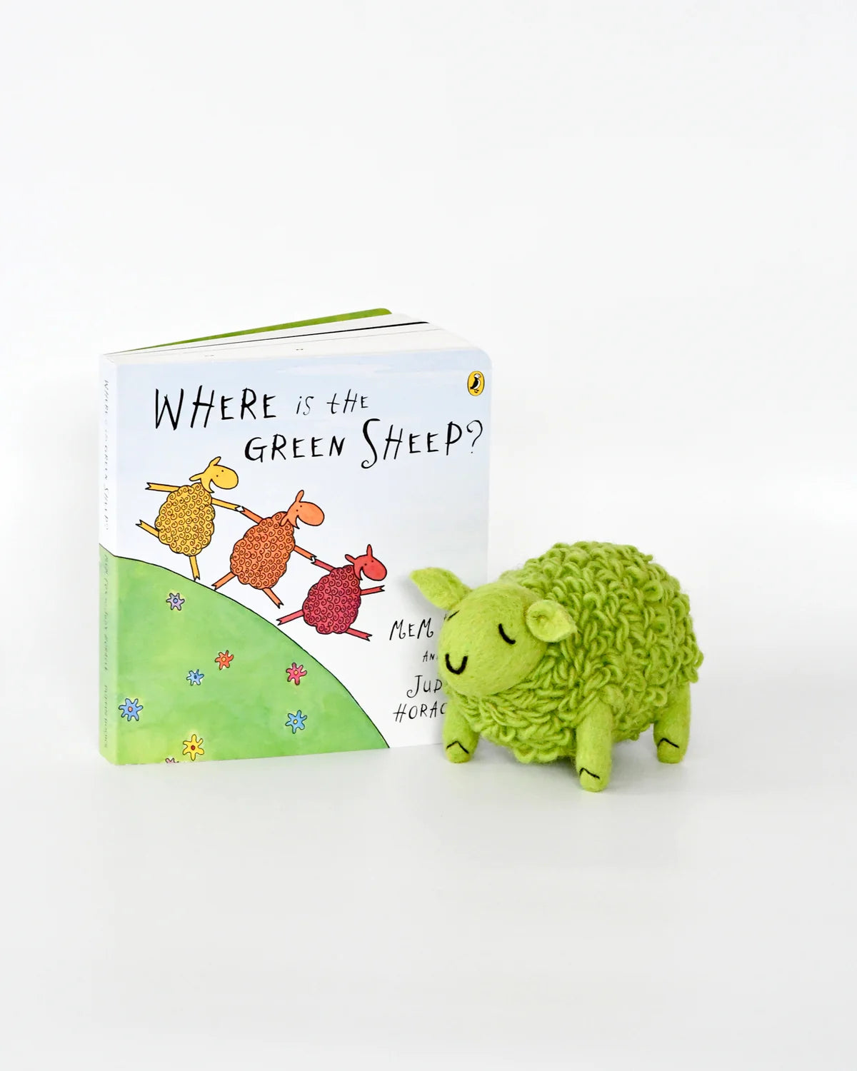 TARA TREASURES | GREEN SHEEP AND BOOK SET | WHERE IS THE GREEN SHEEP?