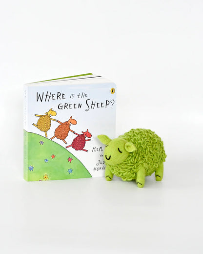 TARA TREASURES | GREEN SHEEP AND BOOK SET | WHERE IS THE GREEN SHEEP?