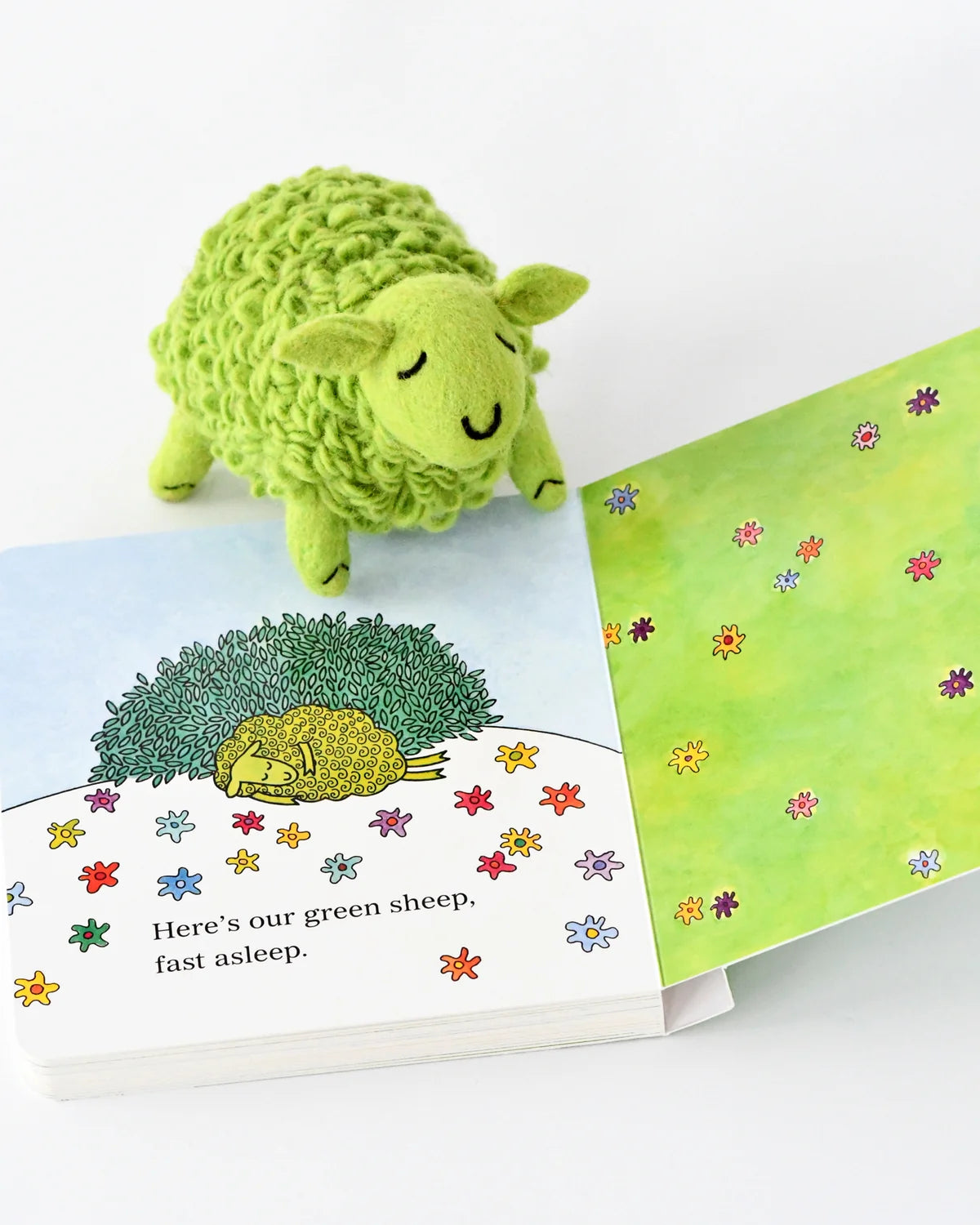 TARA TREASURES | GREEN SHEEP AND BOOK SET | WHERE IS THE GREEN SHEEP?
