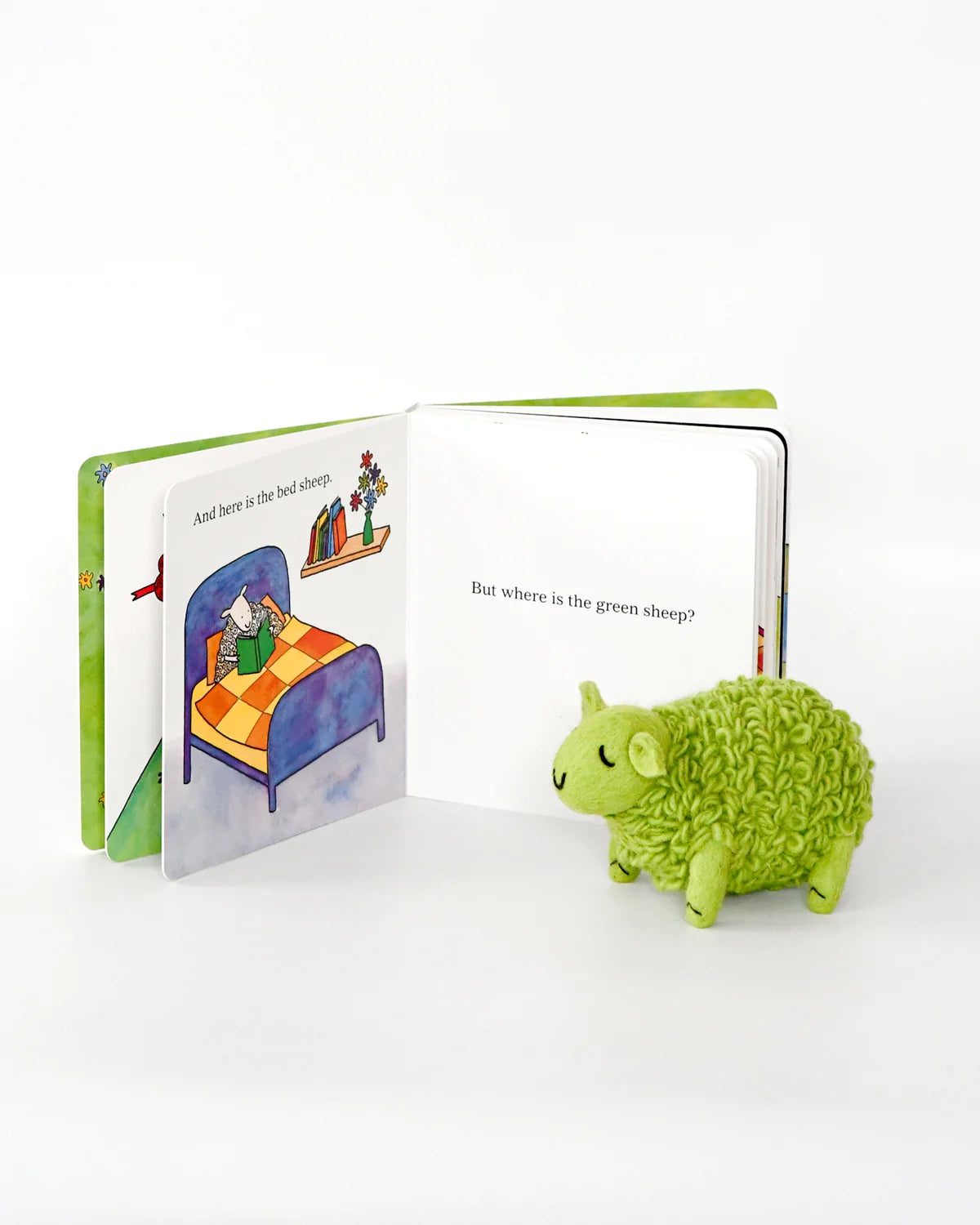 TARA TREASURES | GREEN SHEEP AND BOOK SET | WHERE IS THE GREEN SHEEP?