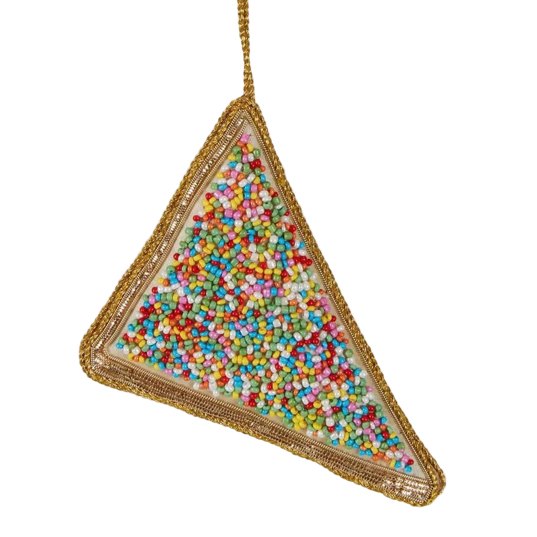 HANGING CHRISTMAS DECORATION | SEQUIN FAIRY BREAD