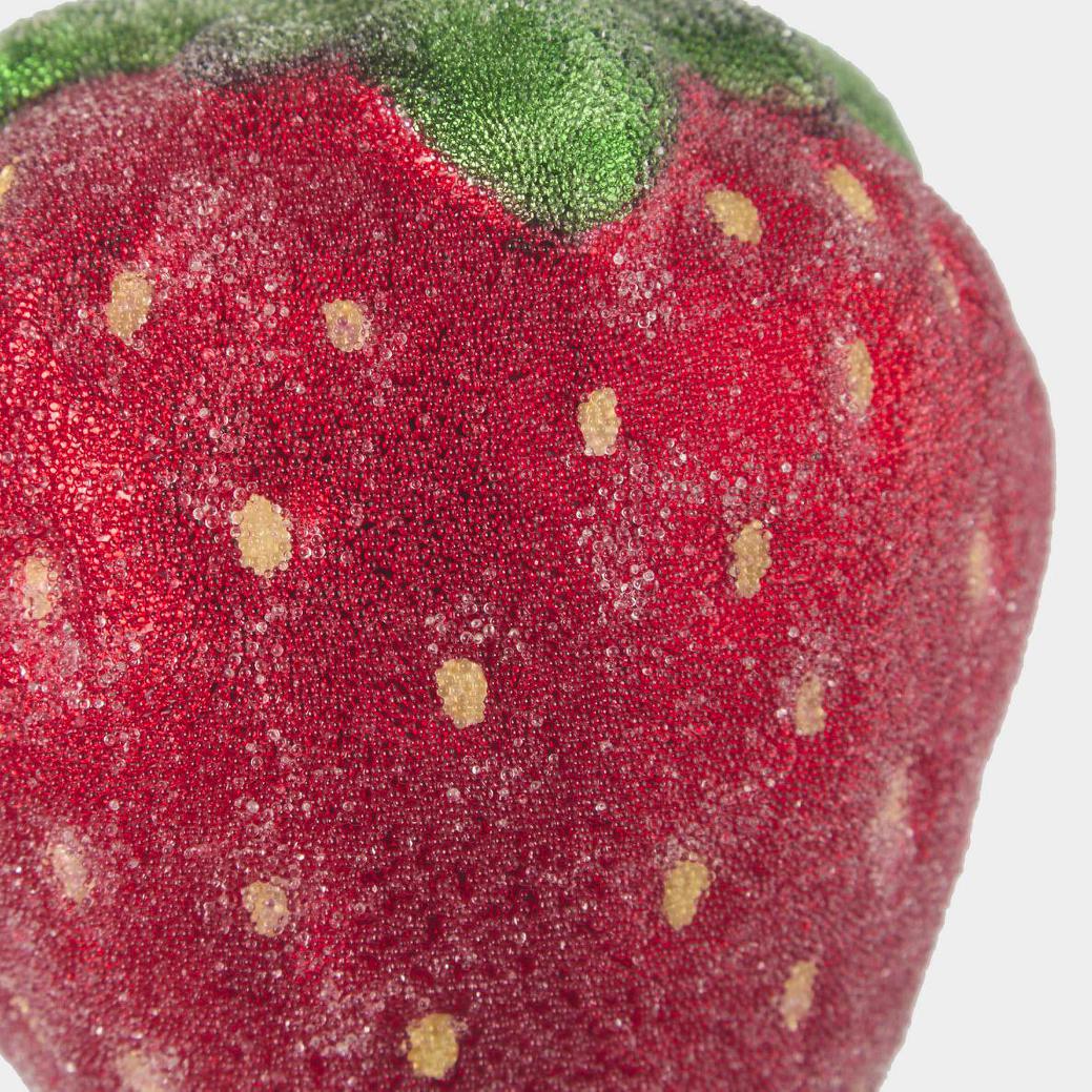 HANGING CHRISTMAS DECORATION | SUGARED RED STRAWBERRY