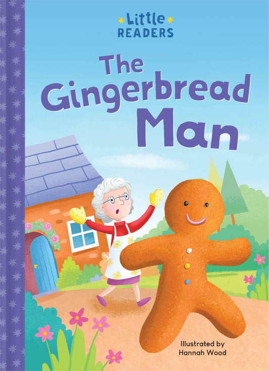 Kids Little Readers Hardcover Book - The Gingerbread Man