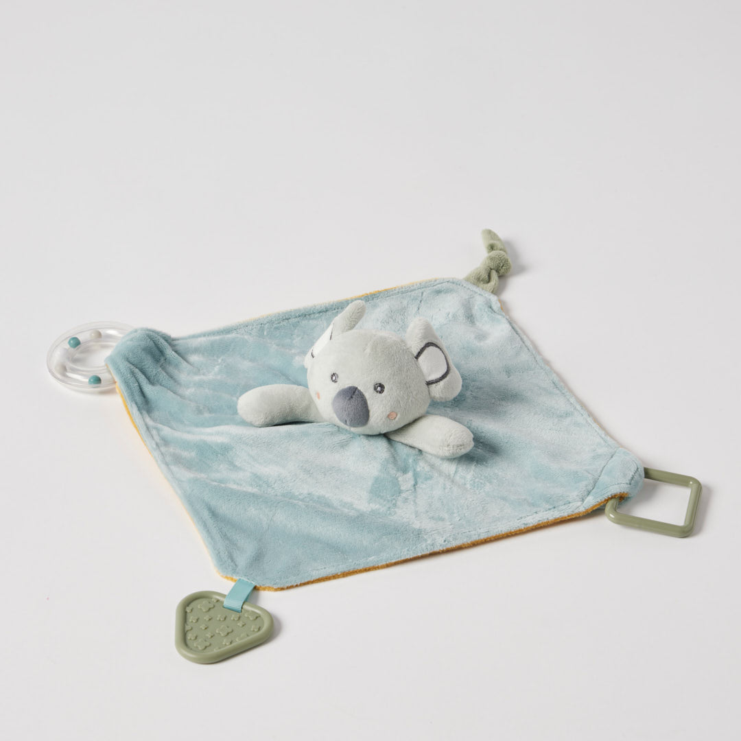 JIGGLE AND GIGGLE HUGGLIES KOALA RATTLE COMFORTER