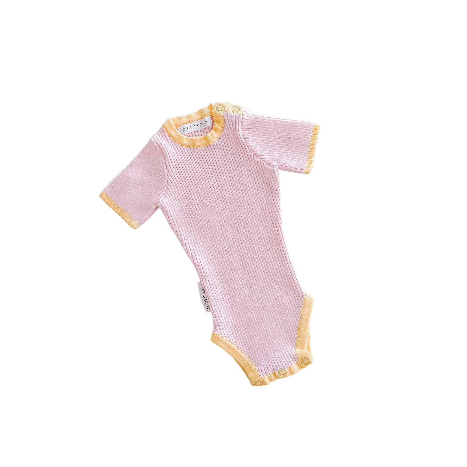 ZIGGY LOU SUMMER RIBBED BODYSUIT | CLEMENTINE