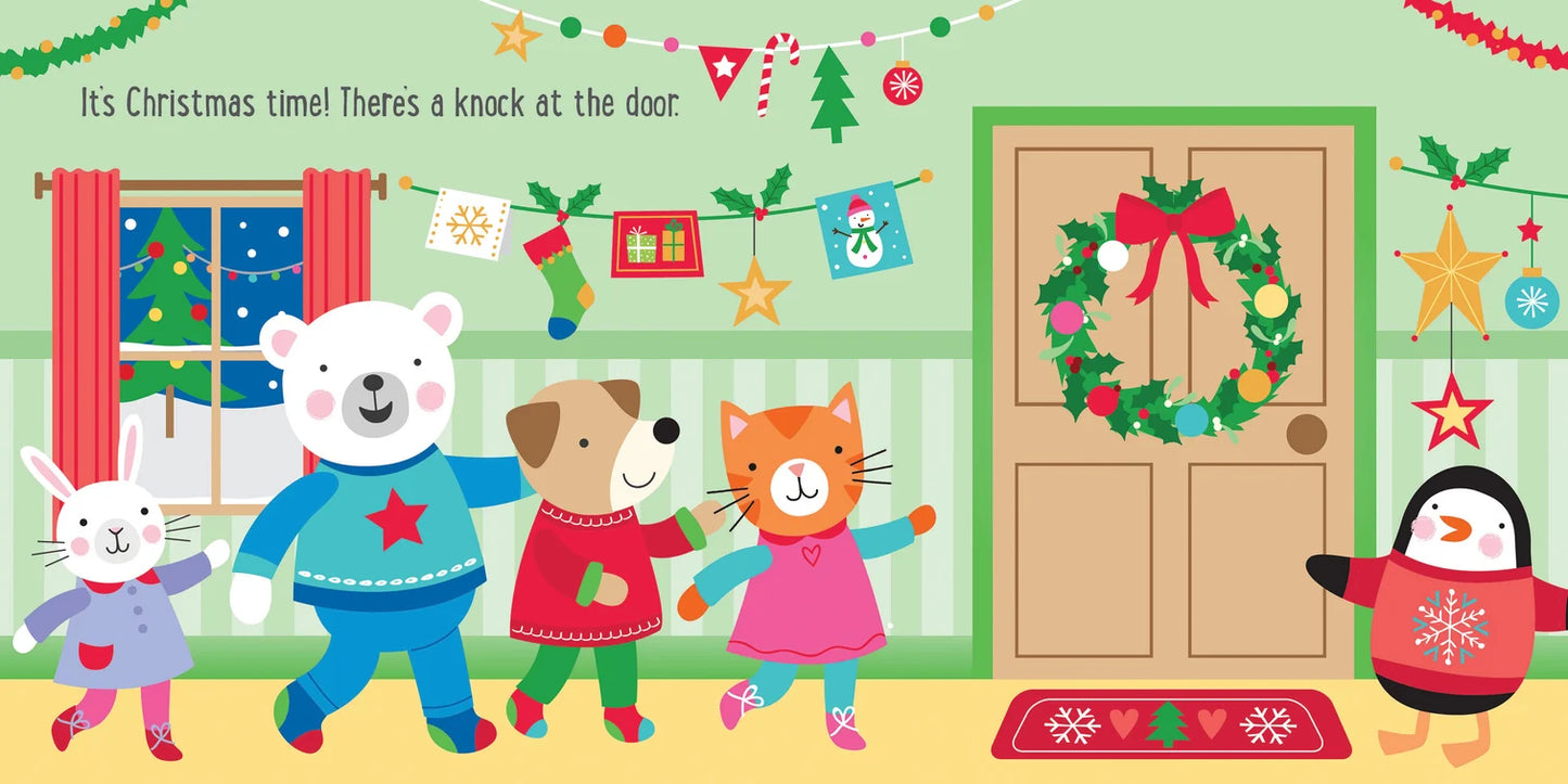 KIDS BOARD BOOK | LIFT THE FLAP | SANTAS SURPRISE