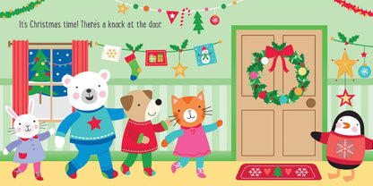 KIDS BOARD BOOK | LIFT THE FLAP | SANTAS SURPRISE
