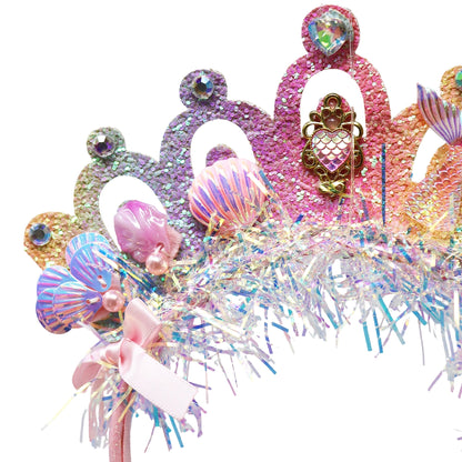 PINK POPPY | HEADBAND CROWN | MERMAID