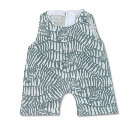 Apple Park Doll's Overall - Zebra