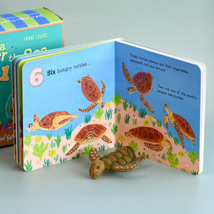 Tara Treasures Book and Finger Puppet Set - Under the Sea 1,2,3